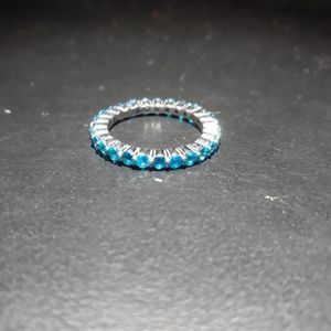 Natural Paraiba Apetite Eternity Band G10